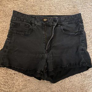 American Eagle black shorts